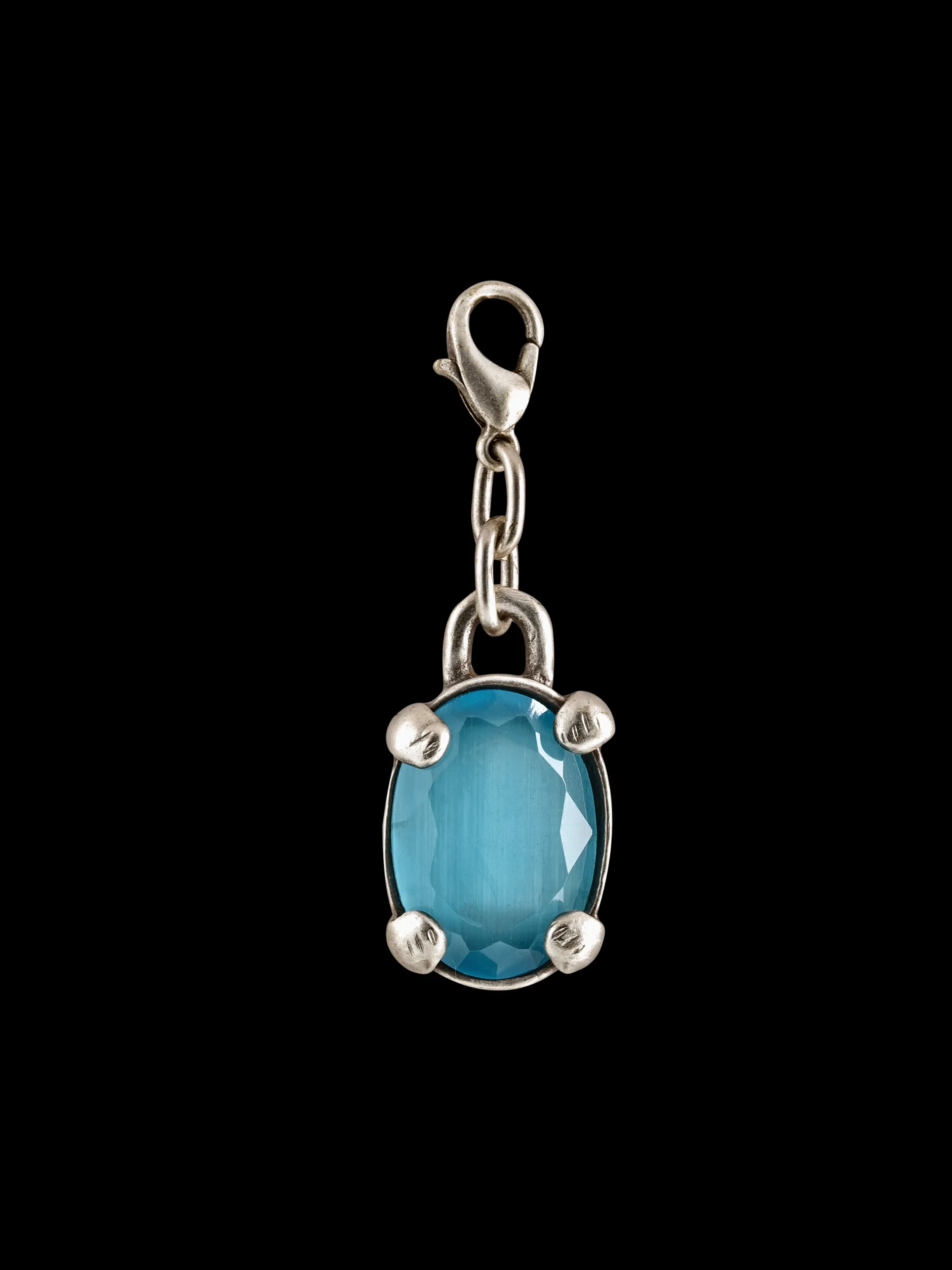 Clearance Susmie's Blue Diamond Charm Silver