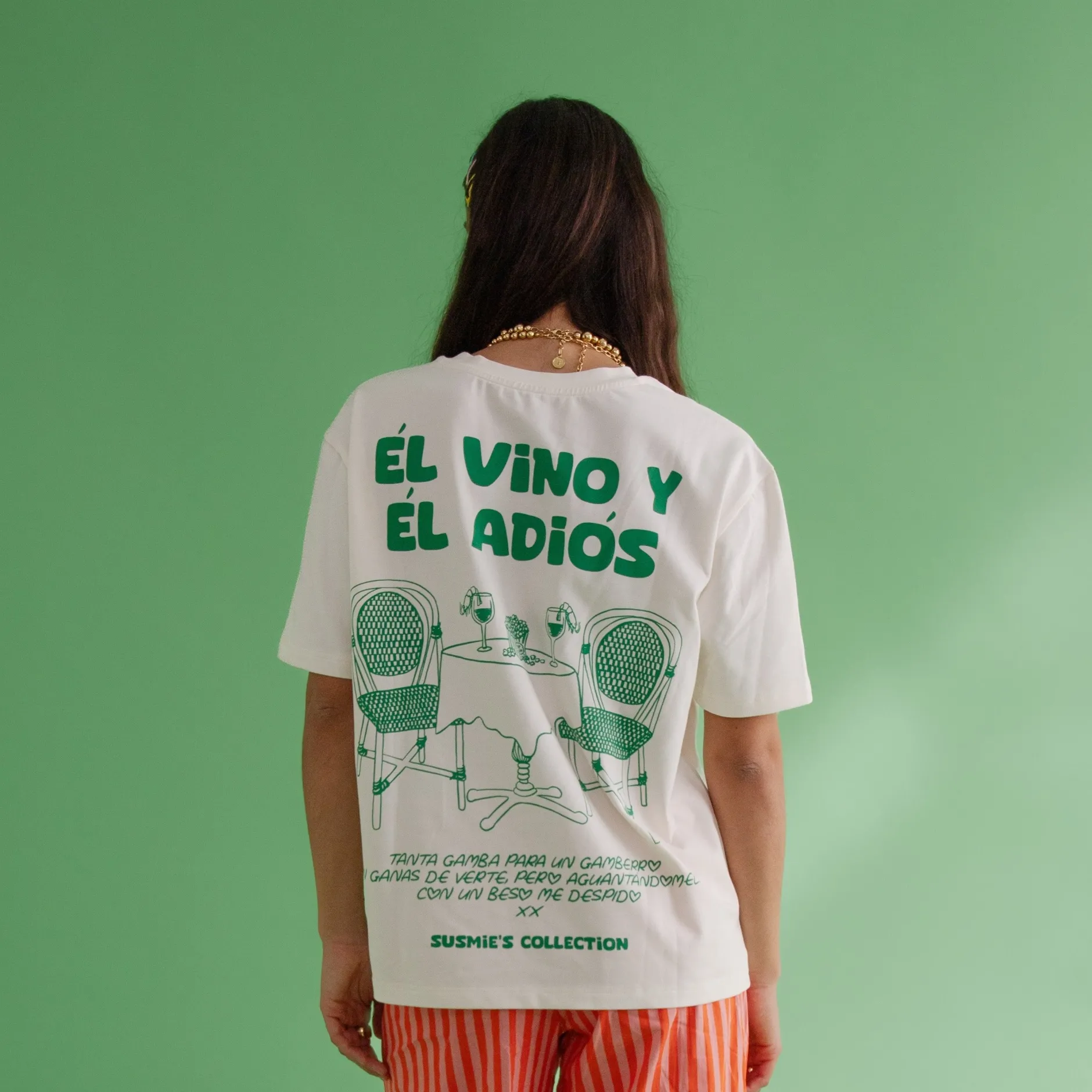 New Susmie's Él Vino y Él Adiós T-shirt