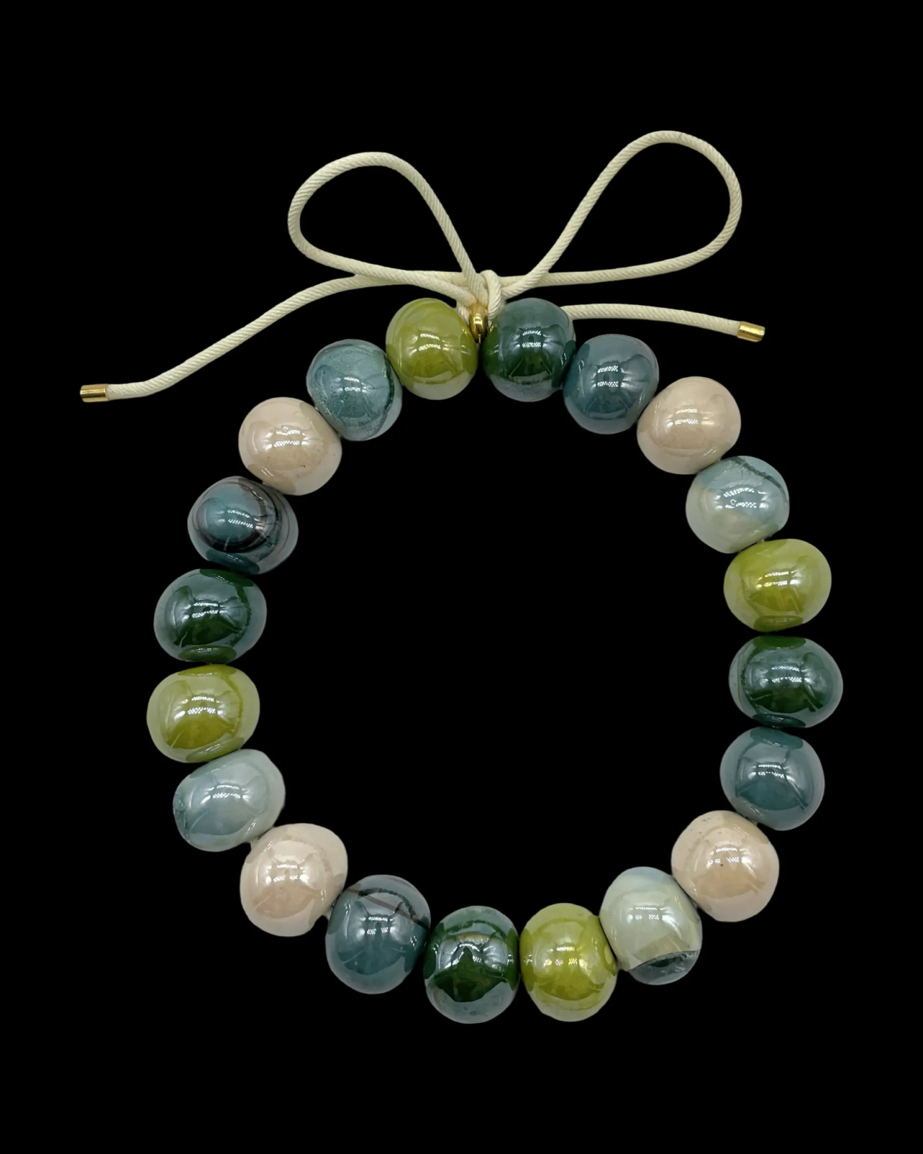 Best Sale Susmie's Menina Multicolor Green Necklace