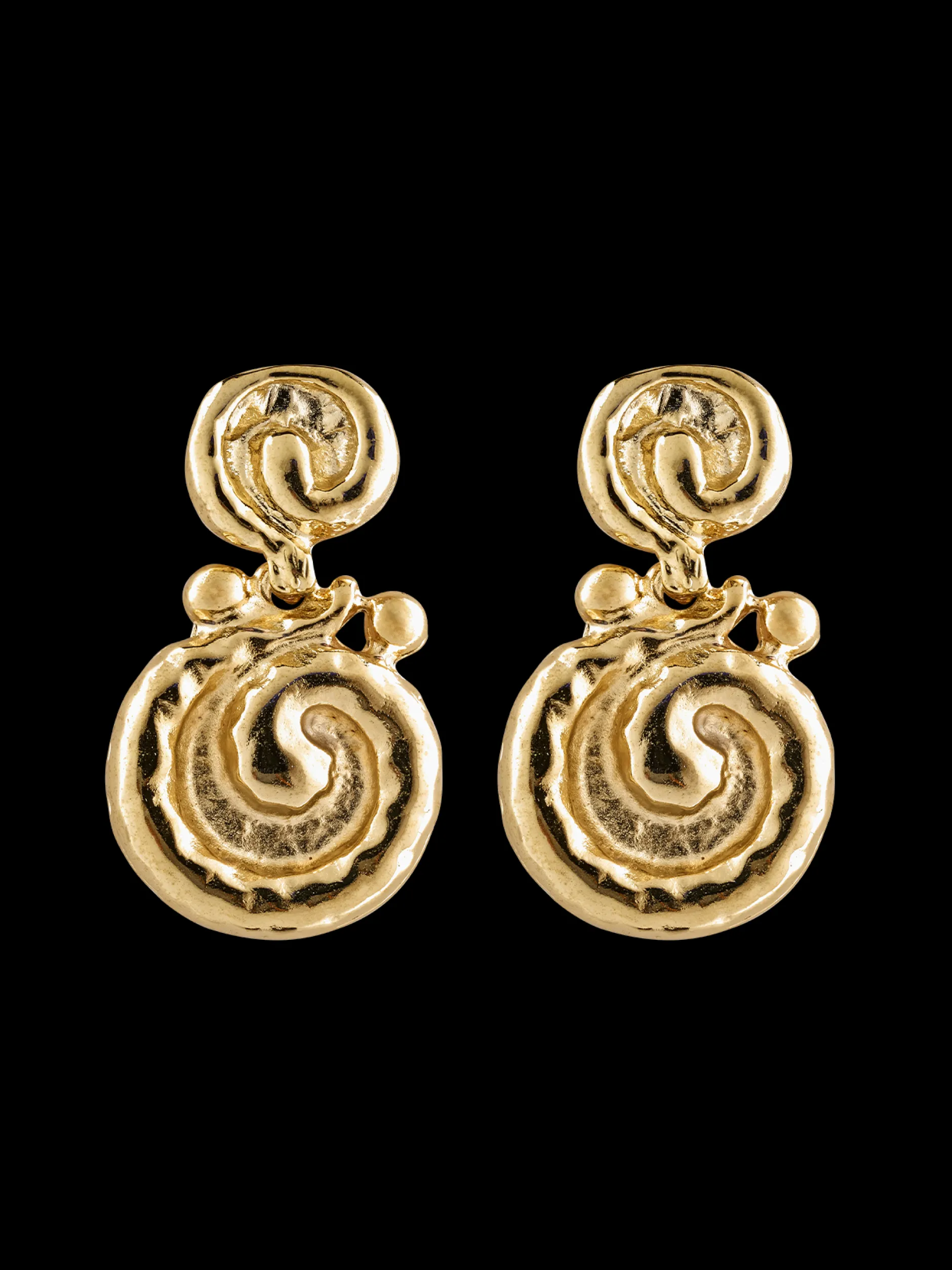 New Susmie's Vintage Golden Earrings